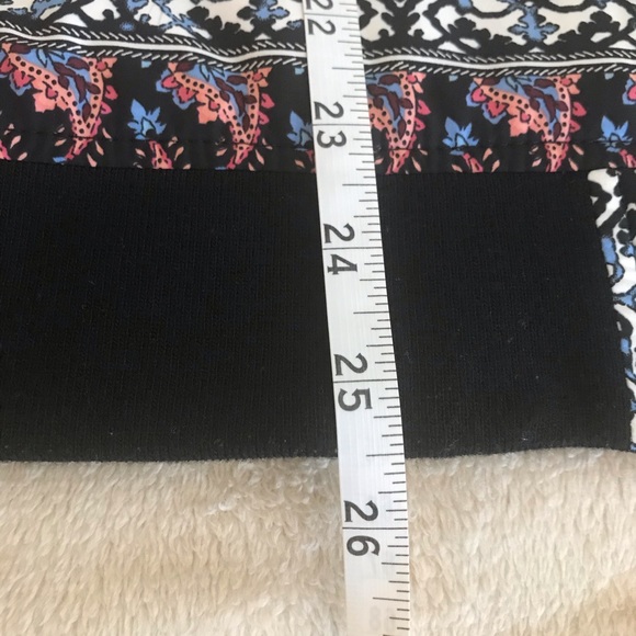 Rafaella Paisley Zip Bomber Jacket - Size L - Picture 10 of 14